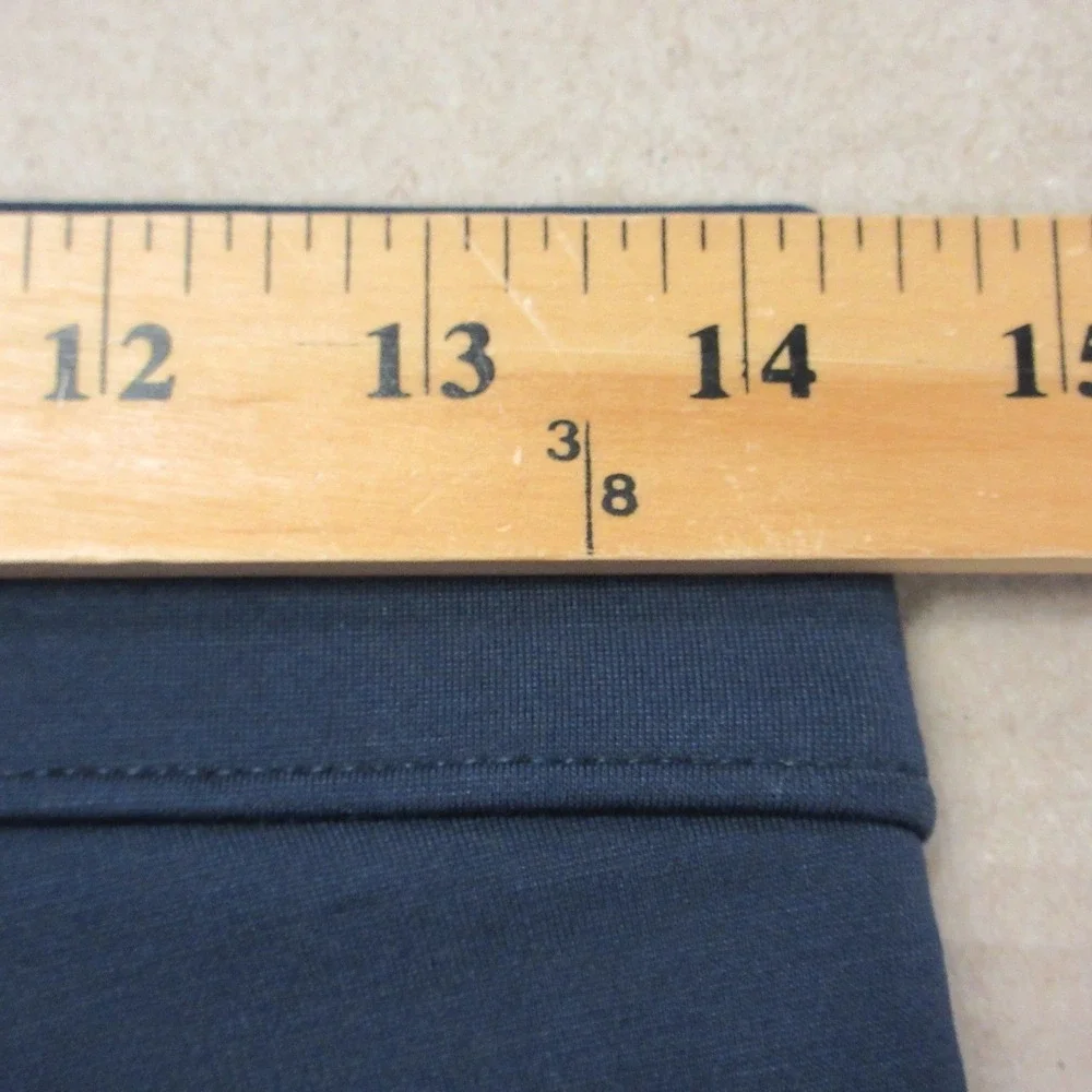 SPLENDID Wide Leg Pull On Trousers Size S Navy Blue Stretch Knit Dress Pants NWT
